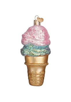 Flash Sale 😀 Old World 🎅 Christmas Glass Blown Ornament (#32194) Double Dip, 4.75" 🥰 -Old World Christmas Shop Belk 1460