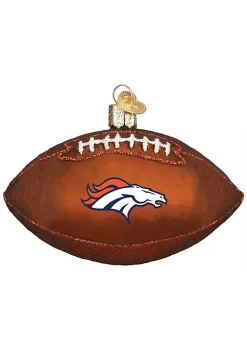Best deal ❤️ Old World ❄ Christmas Denver Broncos Football Ornament For ❄ Christmas Tree 🌟