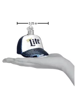 Promo ✨ Old World 🎄 Christmas Blown Glass 🎄 Christmas Ornaments, Miller Lite ⚾ Baseball Cap 🔔 -Old World Christmas Shop Belk 1470