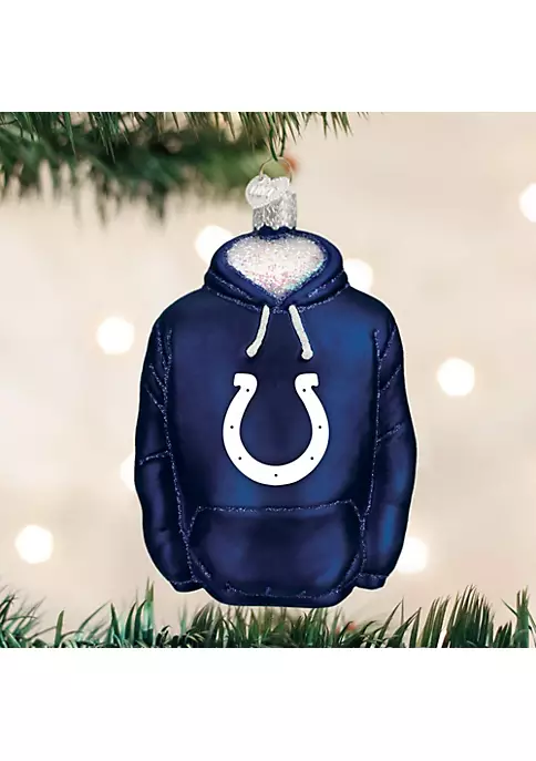 Best deal π Old World β Christmas Indianapolis Colts Hoodie Ornament For β Christmas Tree π 4 Best deal π Old World β Christmas Indianapolis Colts Hoodie Ornament For β Christmas Tree π - Image 2