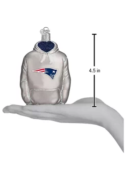 Best Sale 💯 Old World 🎁 Christmas New England Patriots Hoodie Ornament For 🎁 Christmas Tree ⭐ -Old World Christmas Shop Belk 1486