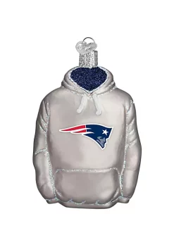 Best Sale 💯 Old World 🎁 Christmas New England Patriots Hoodie Ornament For 🎁 Christmas Tree ⭐ -Old World Christmas Shop Belk 1487