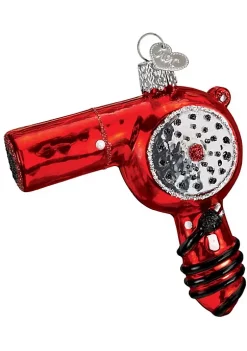 Brand new 👏 Old World 🎄 Christmas Glass Blown Ornament Blow Dryer (#32179) 😀 -Old World Christmas Shop Belk 1492