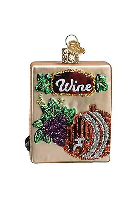 Hot Sale π Old World π Christmas (#32480) Glass Blown Ornament, Boxed Wine 3.25" π 5 Hot Sale π Old World π Christmas (#32480) Glass Blown Ornament, Boxed Wine 3.25" π - Image 3