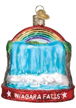 Buy 🥰 Old World 🎄 Christmas 36268 Niagara Falls Glass Ornament 🧨 -Old World Christmas Shop Belk 1520