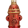 Best Pirce 😉 Old World 🔔 Christmas 36038 Ornaments Fire Hydrant Glass Blown Ornaments for 🔔 Christmas Tree ✨ -Old World Christmas Shop Belk 1536