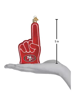 Budget βοΈ Old World π Christmas San Francisco 49ers Foam Finger Ornament For π Christmas Tree π₯° 10 Budget βοΈ Old World π Christmas San Francisco 49ers Foam Finger Ornament For π Christmas Tree π₯° -Old World Christmas Shop Belk 1544