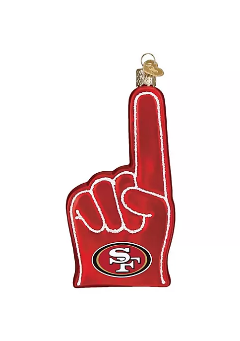 Budget βοΈ Old World π Christmas San Francisco 49ers Foam Finger Ornament For π Christmas Tree π₯° 7 Budget βοΈ Old World π Christmas San Francisco 49ers Foam Finger Ornament For π Christmas Tree π₯° - Image 5