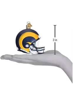 Brand new 🎁 Old World 🔔 Christmas Los Angeles Rams Helmet Ornament For 🔔 Christmas Tree ⭐ -Old World Christmas Shop Belk 1548