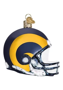 Brand new 🎁 Old World 🔔 Christmas Los Angeles Rams Helmet Ornament For 🔔 Christmas Tree ⭐ -Old World Christmas Shop Belk 1549