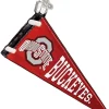 Hot Sale 🔔 Old World 🎄 Christmas 64806 Glass Blown Ohio State Pennant Ornament 🥰
