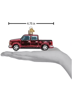 Promo 😀 Old World 🎄 Christmas Glass Blown Tree Ornament, Pick Up Truck 🥰 -Old World Christmas Shop Belk 1568