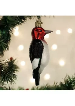 Top 10 ⌛ Old World 🎁 Christmas Red-Headed Woodpecker Glass Blown Ornament 🎁 Christmas Tree ⌛ -Old World Christmas Shop Belk 159