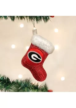 Discount ✨ Old World 🎄 Christmas 62308 Glass Blown Georgia Stocking Ornament 🤩 -Old World Christmas Shop Belk 1593