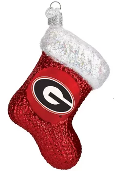 Discount ✨ Old World 🎄 Christmas 62308 Glass Blown Georgia Stocking Ornament 🤩 -Old World Christmas Shop Belk 1594