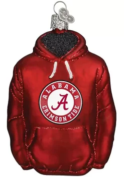 Promo 💯 Old World ❄ Christmas 60100 Glass Blown Alabama Hoodie Ornament 🧨 -Old World Christmas Shop Belk 1601