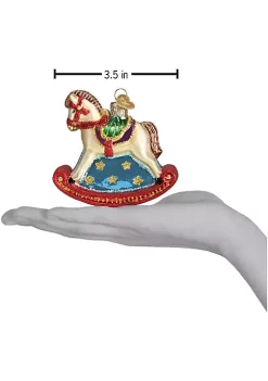 Deals 🎉 Old World 🔔 Christmas Hanging Tree Ornament, Rocking Horse ❤️ -Old World Christmas Shop Belk 1605