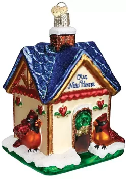 Deals 👍 Old World 🎄 Christmas Our New Home Glass Blown Ornament 🔥 -Old World Christmas Shop Belk 1618