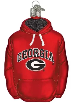 Coupon ⌛ Old World 🎄 Christmas 62303 Glass Blown Georgia Hoodie Ornament 🧨