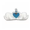 Best deal 🎉 Old World 🎄 Christmas Swans in Love Blown Glass 🎄 Christmas Ornament New with Box 🔥