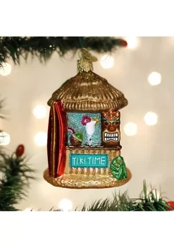 Top 10 💯 Old World 🎄 Christmas Tiki Hut Glass Blown Ornament for 🎄 Christmas Tree ⭐ -Old World Christmas Shop Belk 1656