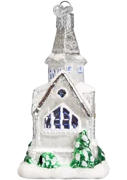 Coupon 🌟 Old World 🔔 Christmas Glass Blown Ornament, (#20076) Sparkling Cathedral, 4.25" 🥰 -Old World Christmas Shop Belk 1676