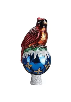 Budget 🥰 Old World 🎅 Christmas Cardinal Bird Tree Topper ✨ -Old World Christmas Shop Belk 1692
