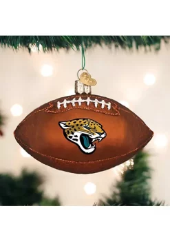Budget 🥰 Old World 🎁 Christmas Jacksonville Jaguars Football Ornament For 🎁 Christmas Tree 🔥 -Old World Christmas Shop Belk 1703