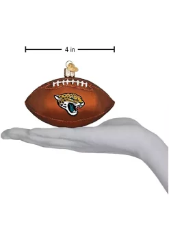 Budget 🥰 Old World 🎁 Christmas Jacksonville Jaguars Football Ornament For 🎁 Christmas Tree 🔥 -Old World Christmas Shop Belk 1704