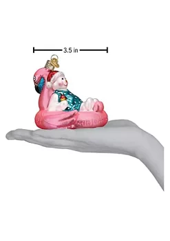 Coupon 💯 Old World 🎄 Christmas Glass Blown Ornament (#24205) Pool Float Snowman, 3.5" 🌟 -Old World Christmas Shop Belk 1730