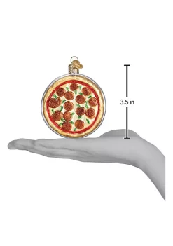 Top 10 🧨 Old World 🔔 Christmas Glass Blown Ornament (#32350) Pizza Pie, 3.5" 👍 -Old World Christmas Shop Belk 1735