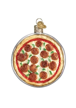 Top 10 🧨 Old World 🔔 Christmas Glass Blown Ornament (#32350) Pizza Pie, 3.5" 👍 -Old World Christmas Shop Belk 1736