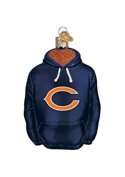 Hot Sale 💯 Old World 🔔 Christmas Chicago Bears Hoodie Ornament For 🔔 Christmas Tree 🛒