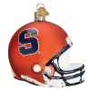 Best deal 🎁 Old World 🎄 Christmas Hanging Glass Tree Ornament, Syracuse University Football Helmet 🔔 -Old World Christmas Shop Belk 1787