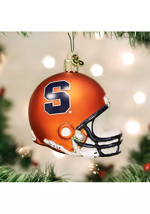 Best deal ๐ Old World ๐ Christmas Hanging Glass Tree Ornament, Syracuse University Football Helmet ๐ 4 Best deal ๐ Old World ๐ Christmas Hanging Glass Tree Ornament, Syracuse University Football Helmet ๐ - Image 2