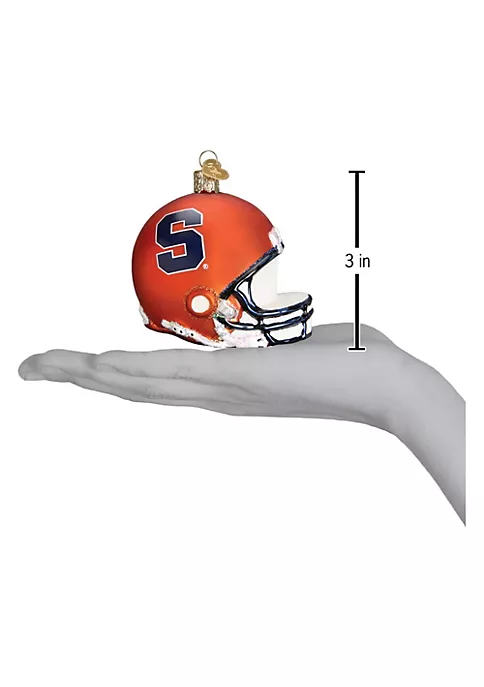 Best deal ๐ Old World ๐ Christmas Hanging Glass Tree Ornament, Syracuse University Football Helmet ๐ 5 Best deal ๐ Old World ๐ Christmas Hanging Glass Tree Ornament, Syracuse University Football Helmet ๐ - Image 3