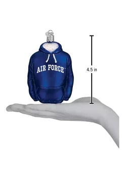 Flash Sale 🌟 Old World 🎁 Christmas Hanging Glass Tree Ornament, Air Force Hoodie ❤️ -Old World Christmas Shop Belk 1801
