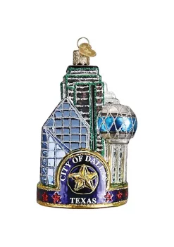 Hot Sale 🛒 Old World 🎄 Christmas Old World Dallas City 🎄 Christmas Ornament 🔔 -Old World Christmas Shop Belk 184