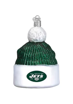 Best Pirce 🎁 Old World 🔔 Christmas New York Jets Beanie Ornament For 🔔 Christmas Tree 😍