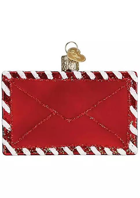 Hot Sale ๐งจ Old World ๐ Christmas 36281 Glass Blown Letter to Santa Ornament ๐ 4 Hot Sale ๐งจ Old World ๐ Christmas 36281 Glass Blown Letter to Santa Ornament ๐ - Image 2