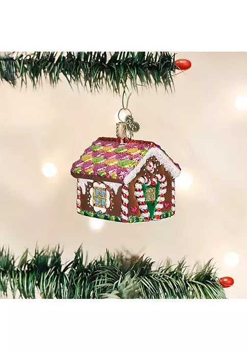 Budget ๐ Old World โ Christmas Glass Blown Ornament, (#20013) Gingerbread House, 3.5" ๐งจ 4 Budget ๐ Old World โ Christmas Glass Blown Ornament, (#20013) Gingerbread House, 3.5" ๐งจ - Image 2