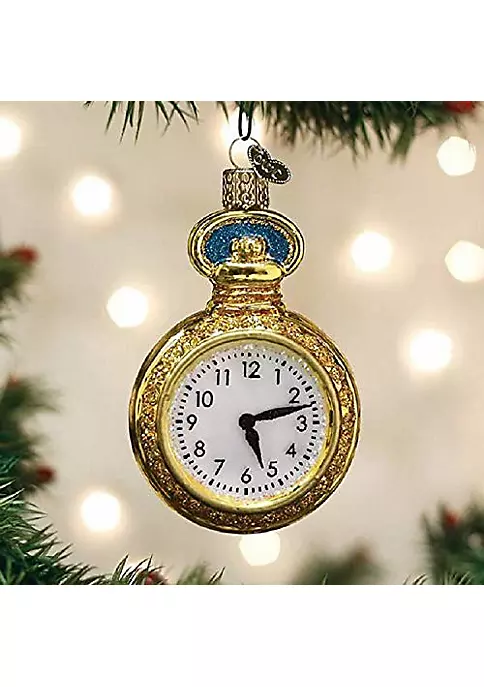New ๐ Old World ๐
Christmas Glass Blown Ornament, Pocket โ Watch (#32423) โ๏ธ 4 New ๐ Old World ๐
Christmas Glass Blown Ornament, Pocket โ Watch (#32423) โ๏ธ - Image 2