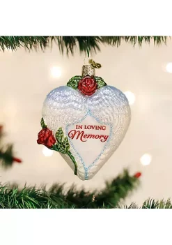 Best reviews of 🥰 Old World 🎄 Christmas In Loving Memory Glass Blown Ornament 🧨 -Old World Christmas Shop Belk 1895