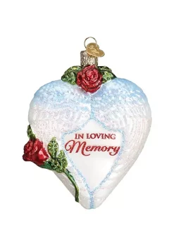 Best reviews of 🥰 Old World 🎄 Christmas In Loving Memory Glass Blown Ornament 🧨 -Old World Christmas Shop Belk 1897