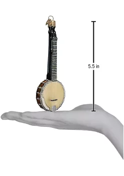 Budget 🎁 Old World 🔔 Christmas Ornaments: Banjo Glass Blown Ornaments for 🔔 Christmas Tree (38038) 💯 -Old World Christmas Shop Belk 1911