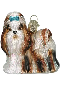 Top 10 🌟 Old World 🎅 Christmas 12172 Glass Blown Shih Tzu Ornament ⭐ -Old World Christmas Shop Belk 1921