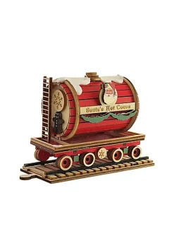 Budget 👏 Old World 🎅 Christmas Santa'S Hot Cocoa Tanker Ornament For 🎅 Christmas Tree, Glass Blown 🛒