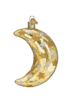 Top 10 ⭐ Old World 🎁 Christmas Celestial Moon Glass Blown Ornament ✔️ -Old World Christmas Shop Belk 1972