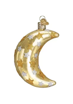 Top 10 ⭐ Old World 🎁 Christmas Celestial Moon Glass Blown Ornament ✔️ -Old World Christmas Shop Belk 1974