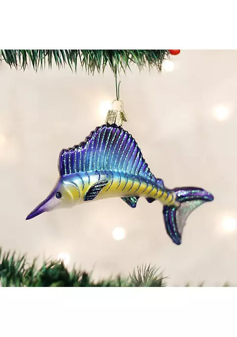 Best Sale π₯° Old World π Christmas 12226 Ocean Sailfish Glass Ornament π 4 Best Sale π₯° Old World π Christmas 12226 Ocean Sailfish Glass Ornament π - Image 2